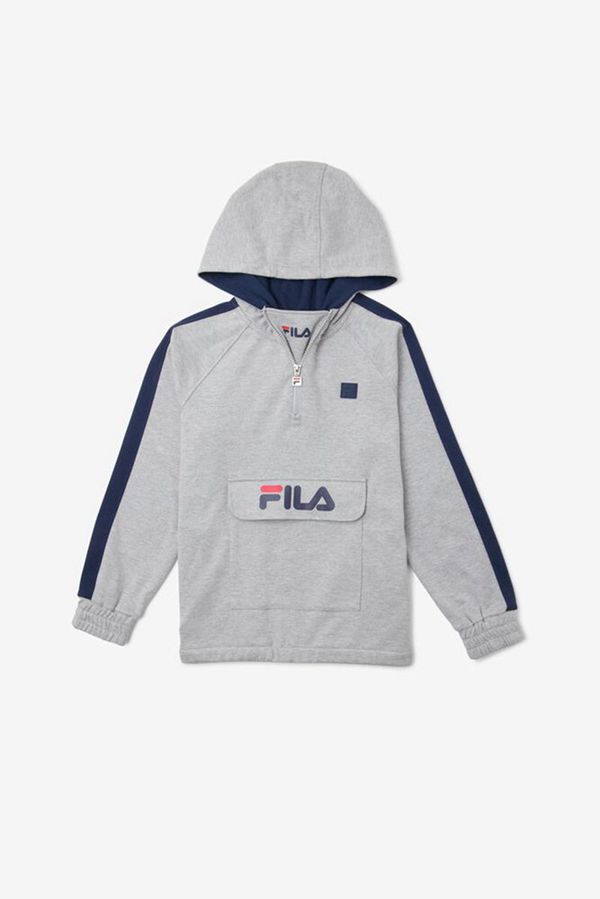 Fila Mikiny Detske Siva - Fleece Lined James Vypredaj - Slovakia 42301-THUL